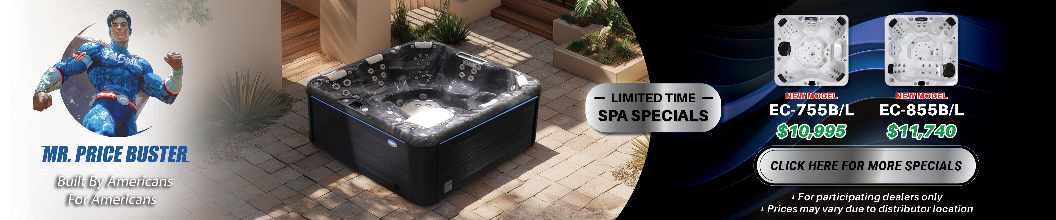 Calspas hot tub being used in a family setting - Gulfport