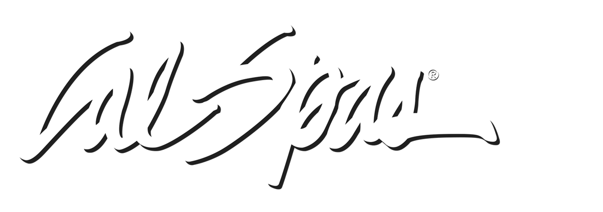 Calspas White logo hot tubs spas for sale Gulfport